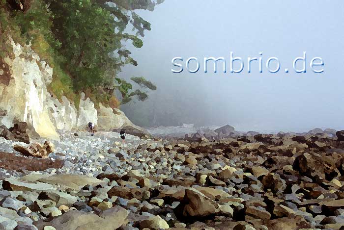 Sombrio beach, Victoria Island, British Columbia, Canada